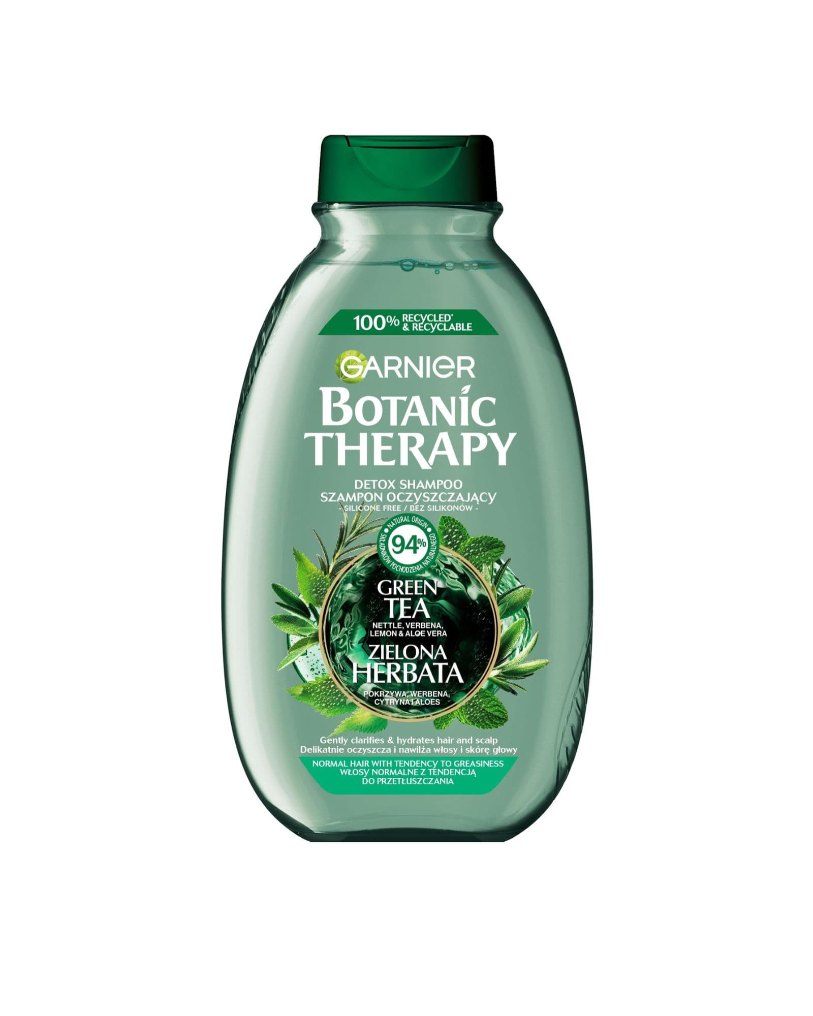 Garnier Garnier Botanic Therapy Green Tea, Eucalyptus & Citrus Shampoo 400 ml
