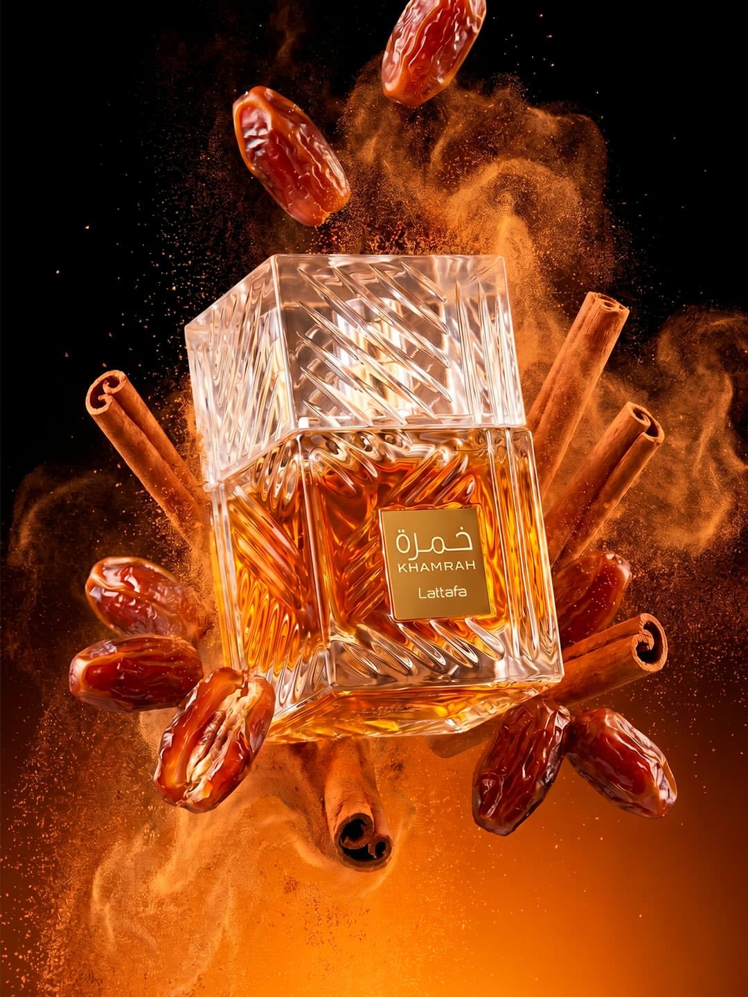 Lattafa Lattafa Khamrah Eau De Parfum 100ml — immagine 3