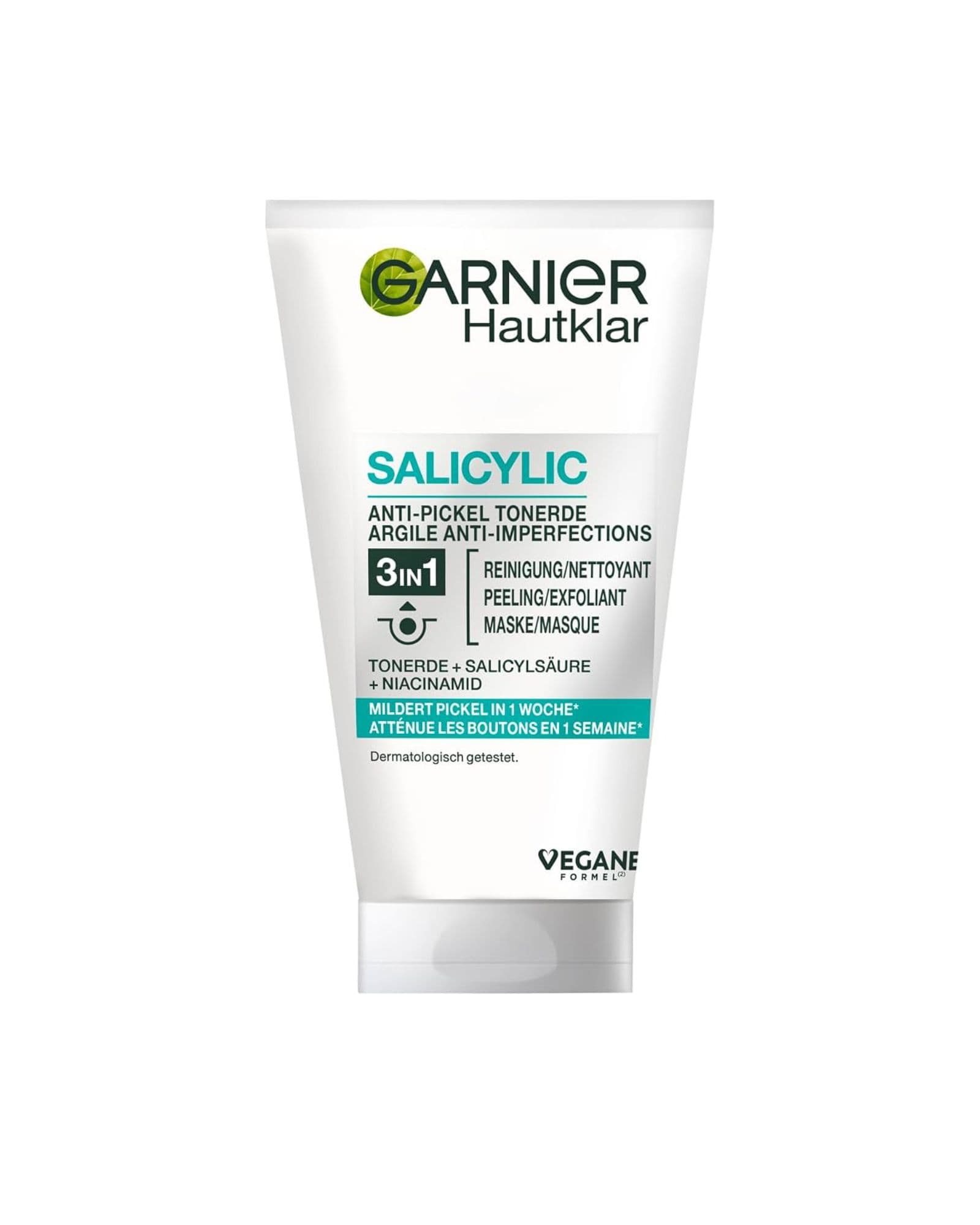 Garnier Garnier Pure Skin Gel Scrub Maschera 3in1 150 ml