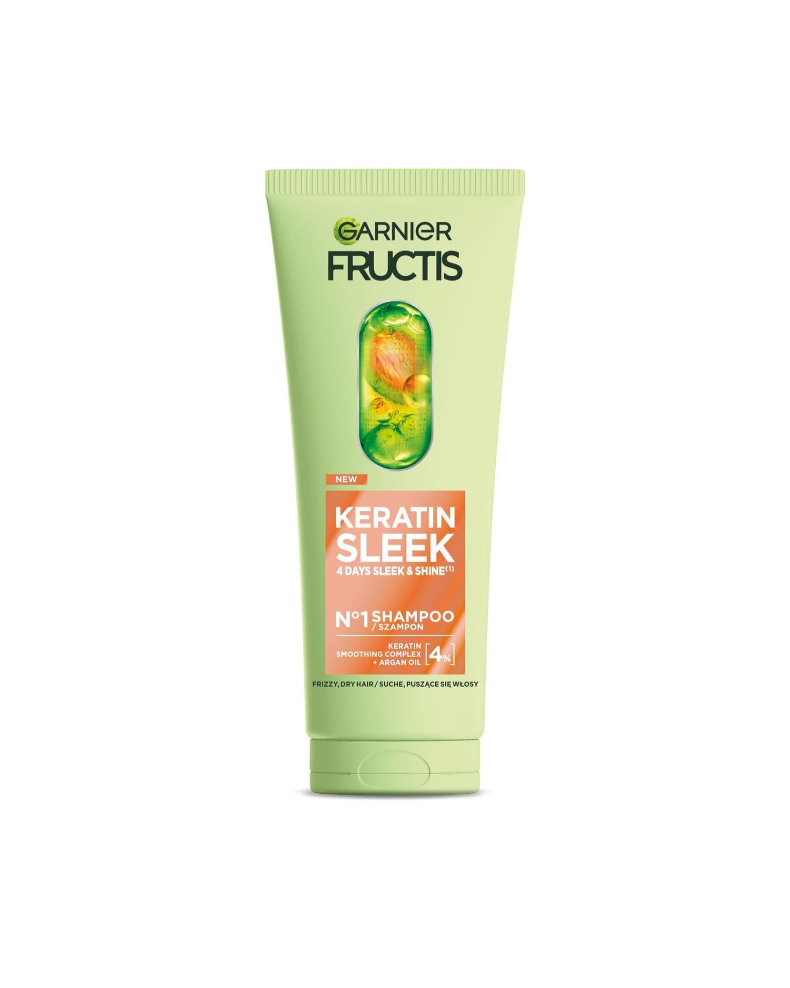 Garnier Garnier Fructis Keratin Sleek Shampoo 200 ml