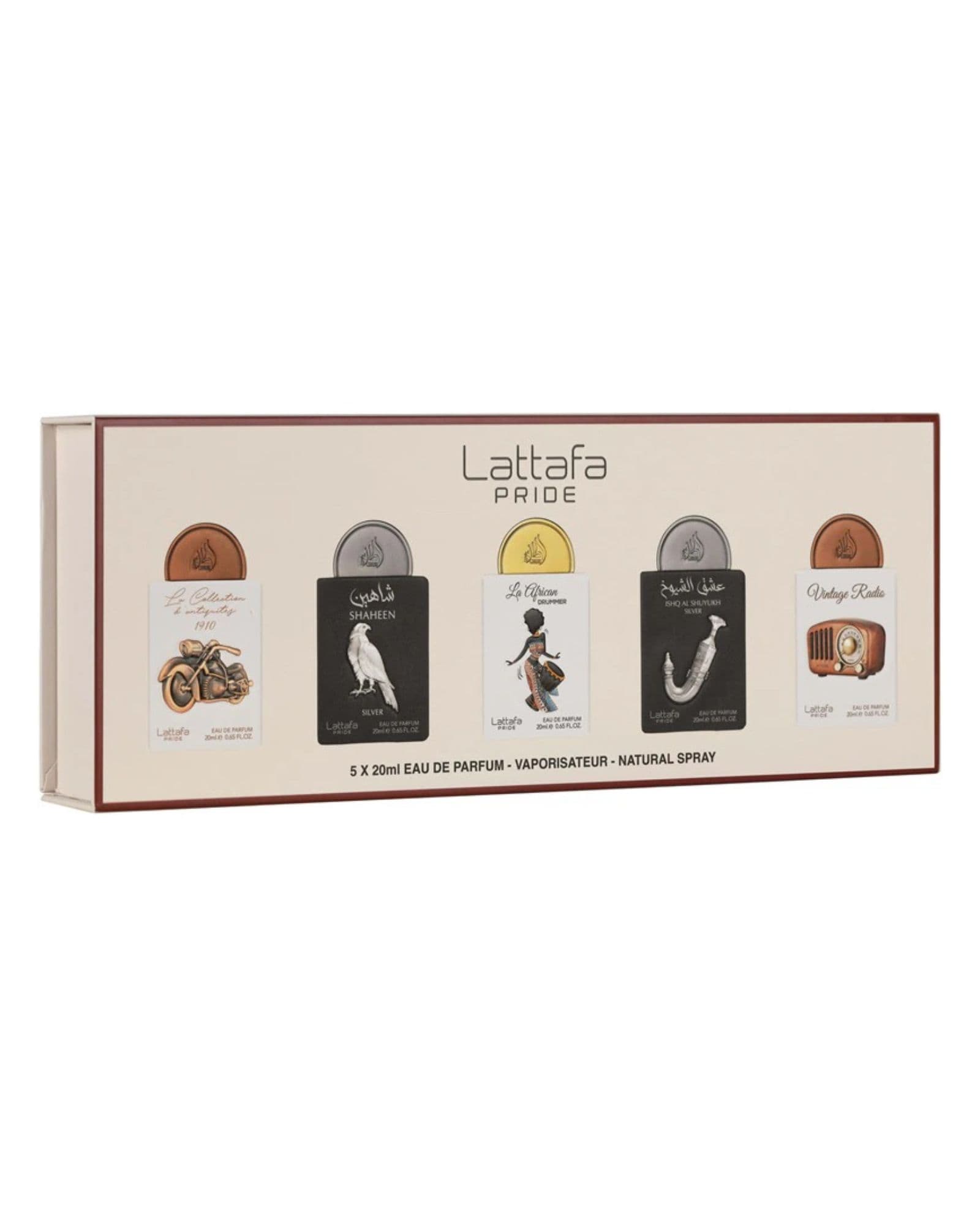 Lattafa Lattafa Pride Giftset No.5 - Cofanetto 5 x 20 ml