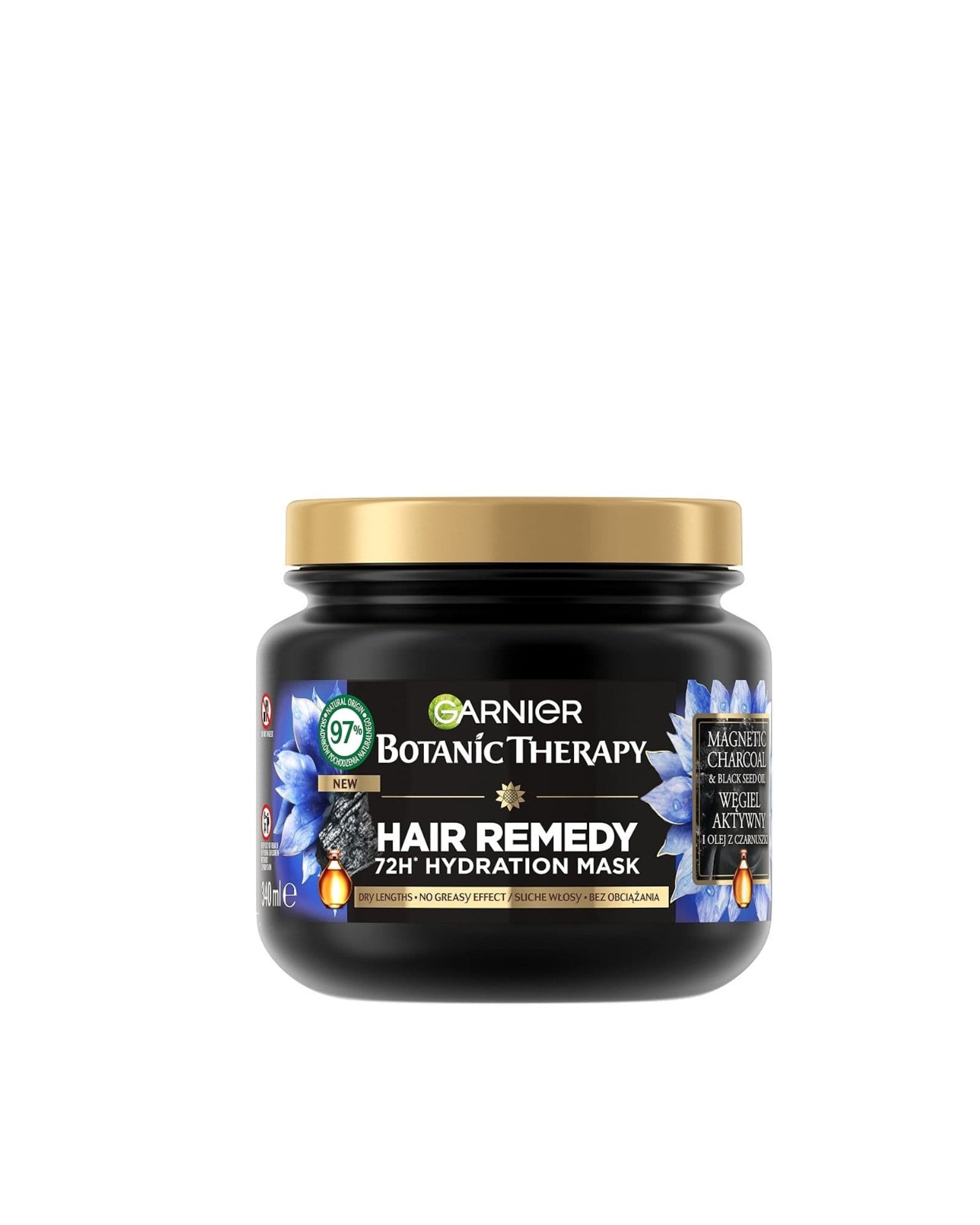 Garnier Garnier Botanic Therapy Activated Carbon & Black Cumin Oil Hair Mask 340 ml