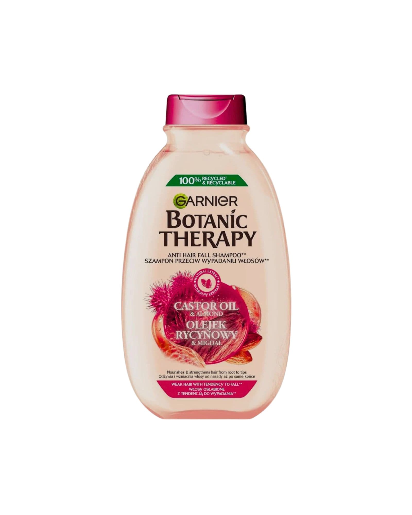 Garnier Garnier Botanic Therapy Castor Oil & Almond Strengthening Shampoo 400 ml