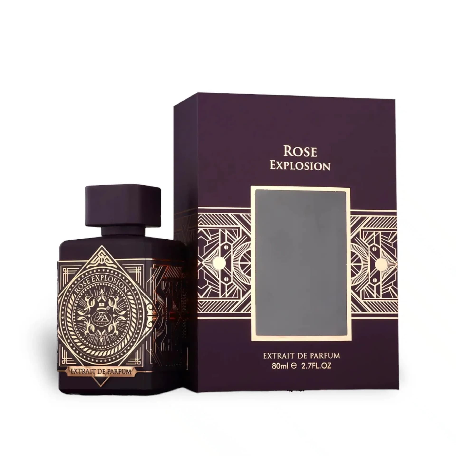 Fragrance  World French Avenue Rose Explosion Extrait De Parfum 80ml